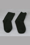 BASERANGE long-staple cotton socks KOAS-LC-WI21 green